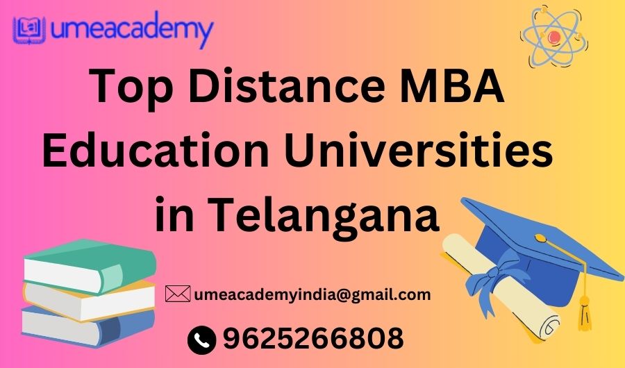 Top Distance Mba Education Universities In Telangana